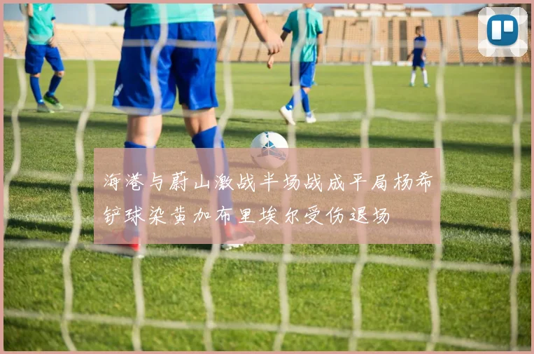 海港与蔚山激战半场战成平局杨希铲球染黄加布里埃尔受伤退场